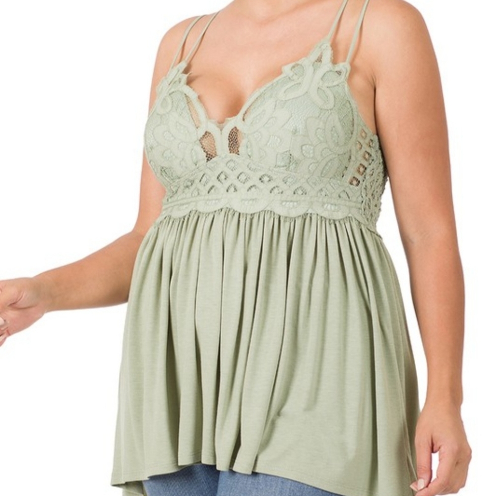 PLUS size bralette style top